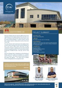 Gloucester Rowing Club - CIA Fire & Security Case Study