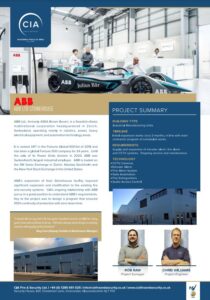 ABB Ltd, Stonehouse - CIA Fire & Security Case Study