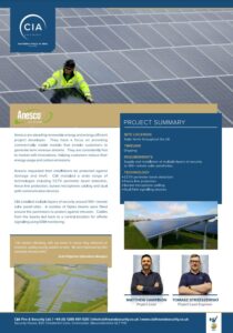 Anesco - CIA Fire & Security Case Study