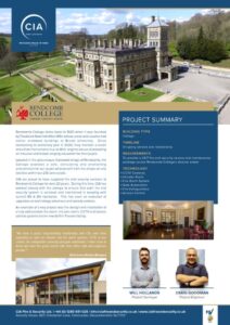 Rendcomb College - CIA Fire & Security Case Study