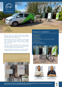 Cotswold eBikes - CIA Fire & Security Case Study