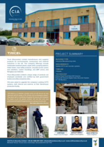 Tricel - CIA Fire & Security Case Study