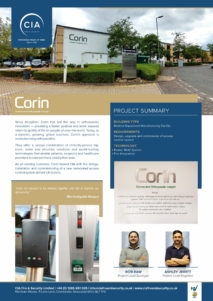 Corin - CIA Fire & Security Case Study
