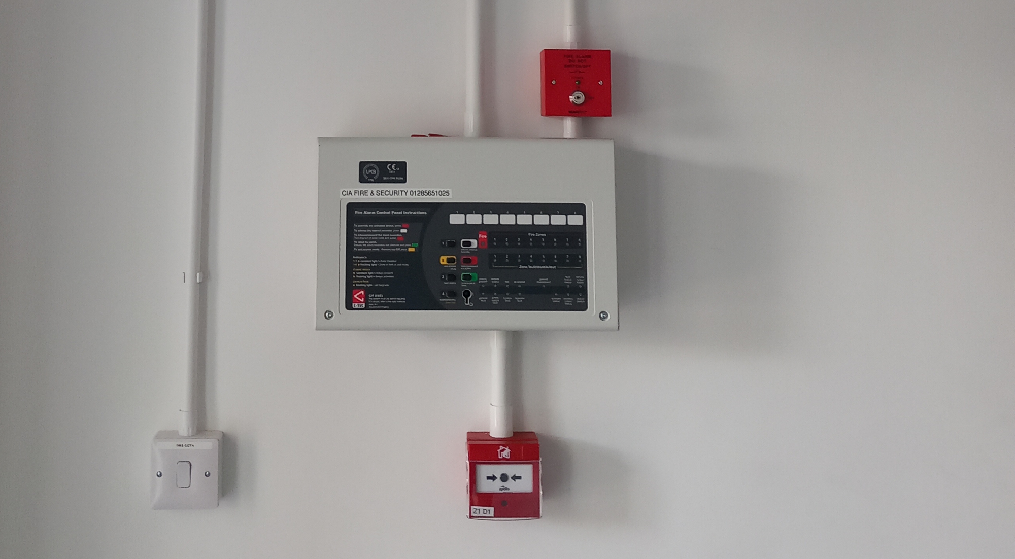 Fire Alarm Install Project